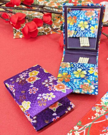 Compact Toothpick Case w/Mirror