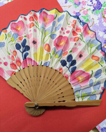 Natti Sensu Folding Fan - Floral